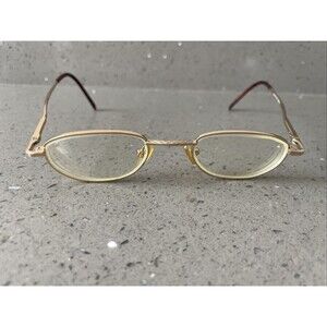 Boulevard Boutique Eyeglasses Frames ONLY B4152 44-20-135 Gold GD Round